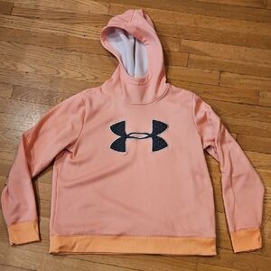 Under Armour Coral Sweatshirt with Black Logo